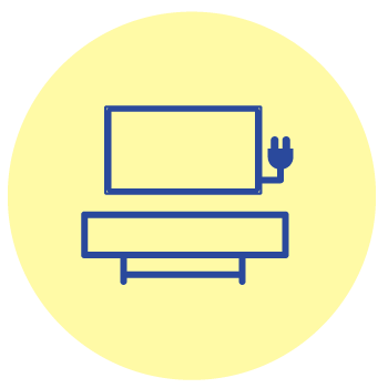 テレビのイラスト